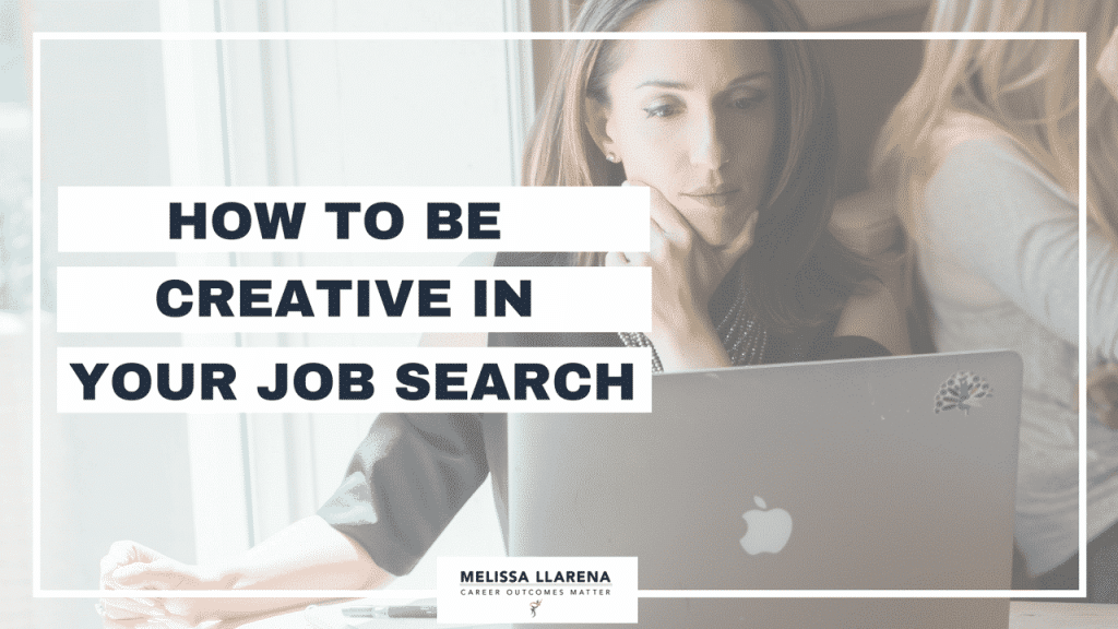 How to be creative in your job search [Facebook LIVE episode #8 on Standing Out]