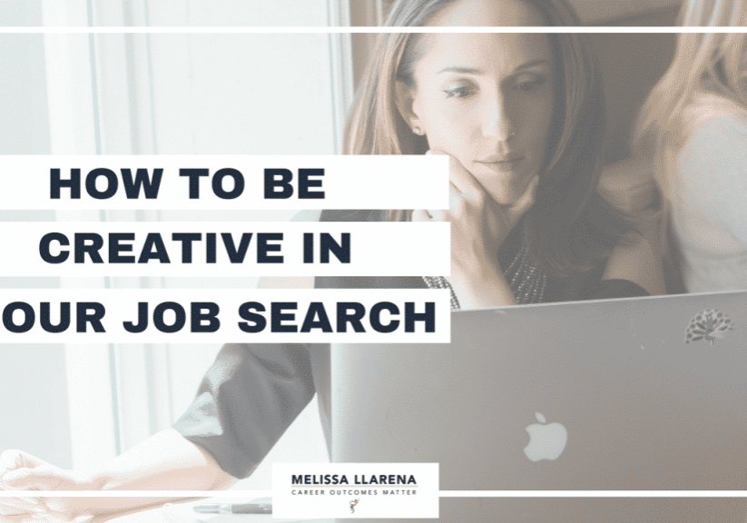 How to be creative in your job search [Facebook LIVE episode #8 on Standing Out]